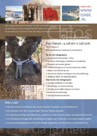 Rondreis Chios Griekenland krachtplaatsen Isabe achterkant