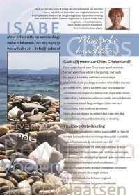 Rondreis Chios Griekenland krachtplaatsen Isabe voorkant